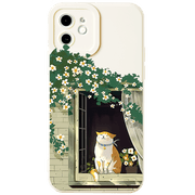 Cute & Durable jURSUE iPhone Case: Shockproof with Air Cushion, Aesthetic Cartoon Design for SE/14/13/12/11/X/XR/8/7 Plus