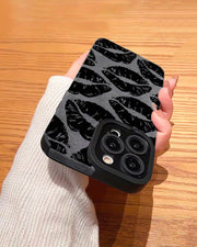 Elegant Lip Print iPhone Case - Slim, Shockproof & Lens Protective - Suits Various Models