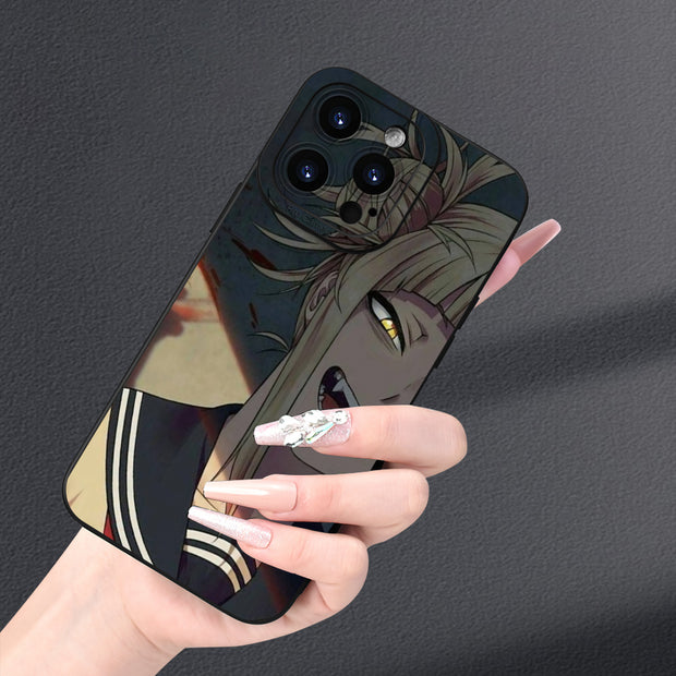 iPhone Case & Cover Bundle with TPU Material, Durable Matte Finish, Anime-Inspired Design, Compatible with iPhone 15/14/13/12/11 Plus Pro Max Series