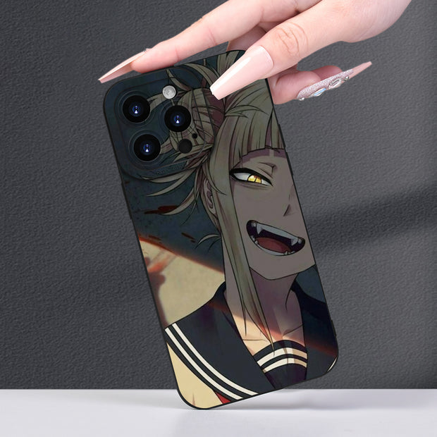 iPhone Case & Cover Bundle with TPU Material, Durable Matte Finish, Anime-Inspired Design, Compatible with iPhone 15/14/13/12/11 Plus Pro Max Series