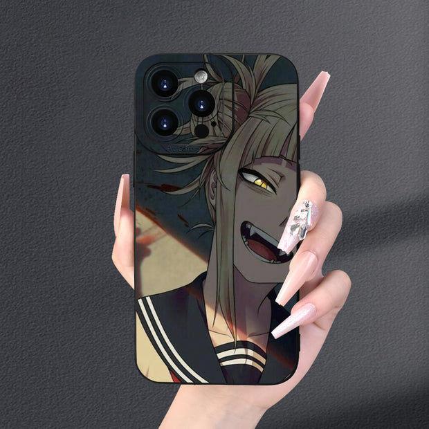 iPhone Case & Cover Bundle with TPU Material, Durable Matte Finish, Anime-Inspired Design, Compatible with iPhone 15/14/13/12/11 Plus Pro Max Series