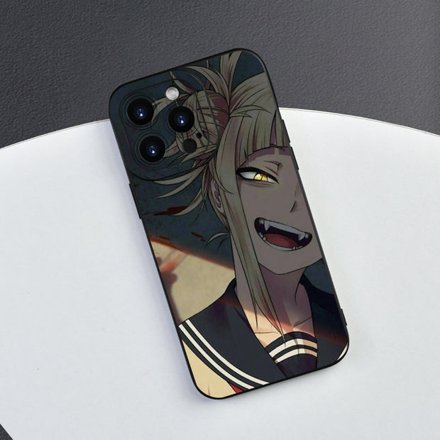 iPhone Case & Cover Bundle with TPU Material, Durable Matte Finish, Anime-Inspired Design, Compatible with iPhone 15/14/13/12/11 Plus Pro Max Series