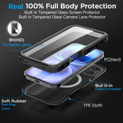Magnetic Waterproof Case For iPhone 16 Pro Max, For iPhone 16 Plus, For iPhone 16, For iPhone 16 Pro Case Phone Cover Waterproof Rugged Shockproof Cover Fit For The all- new Camera Control Button