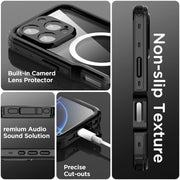 Magnetic Waterproof Case For iPhone 16 Pro Max, For iPhone 16 Plus, For iPhone 16, For iPhone 16 Pro Case Phone Cover Waterproof Rugged Shockproof Cover Fit For The all- new Camera Control Button