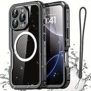 Magnetic Waterproof Case For iPhone 16 Pro Max, For iPhone 16 Plus, For iPhone 16, For iPhone 16 Pro Case Phone Cover Waterproof Rugged Shockproof Cover Fit For The all- new Camera Control Button