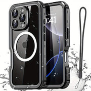 Magnetic Waterproof Case For iPhone 16 Pro Max, For iPhone 16 Plus, For iPhone 16, For iPhone 16 Pro Case Phone Cover Waterproof Rugged Shockproof Cover Fit For The all- new Camera Control Button