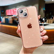 Cute & Shockproof Sparkling Candy iPhone Case - Ultra-Thin, Wireless Charging Ready for iPhone 11/12/13/14 Pro Max