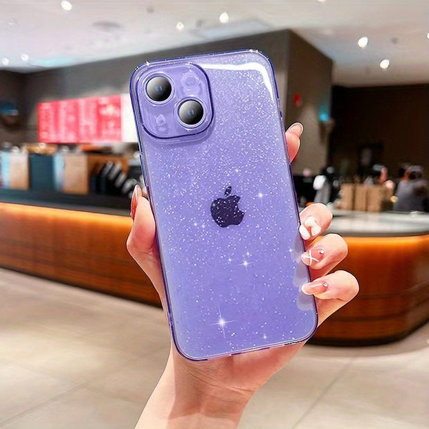 Cute & Shockproof Sparkling Candy iPhone Case - Ultra-Thin, Wireless Charging Ready for iPhone 11/12/13/14 Pro Max