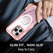 Suitable for iPhone 16 Pro Max Case/16 PRO/16 Plus/16 phone case, with built-in 9H tempered glass screen protector and camera lens protector, providing comprehensive protection for the phone and high protection against drops,