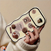 Cartoon 3D Camera Slider iPhone Case – Air Cushion Protection, Cute Design for Models 11-15 Pro Max, XR, XS