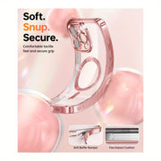 Designed For IPhone 16 Pro Max Case 6.9", [Glitter Card & Wrist Strap] [Compatible With MagSafe] [2X Screen Protectors] Surround Raised Lens Protection Designed For 16 ProMax Case, Rose Gold