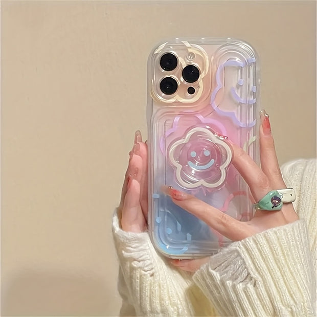 Retro Classic Air-Cushion iPhone Case for 14/13/12/11/X/SE & More - Durable, Stylish Gift for Special Occasions