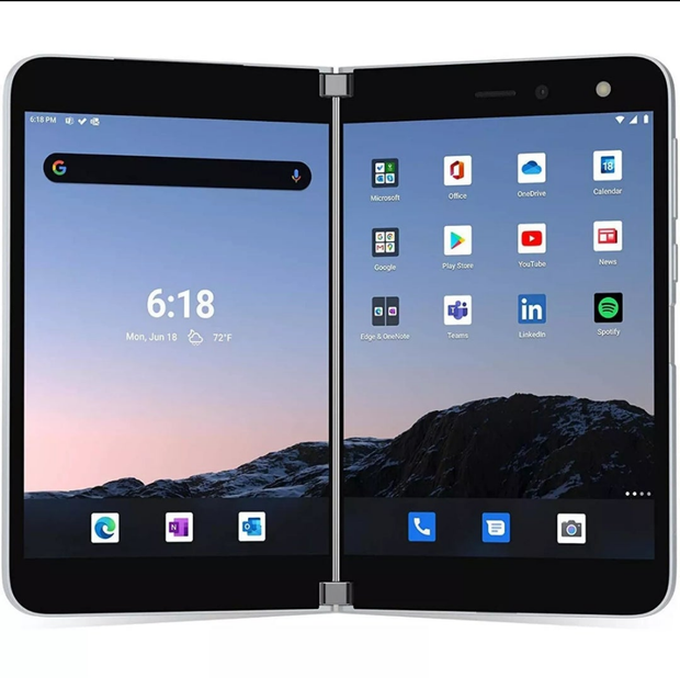 Surface Duo 128GB Glacier Unlocked  Excellent Condition