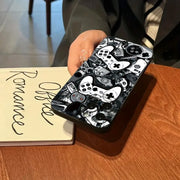 Case For iPhone 16 Pro Max Cases iPhone 15 Case Game Controller Graphic Case For iPhone 11 12 13 14 XS XR 7 8 Plus SE 2022 Cover